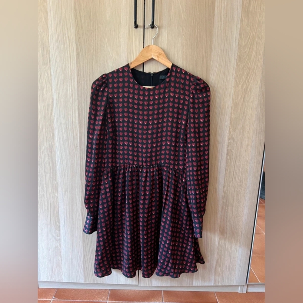 Elegant Heart Patterned Dress